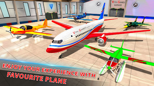 City Flight Airplane Simulator Mod + Apk(Unlimited Money/Cash) screenshots 1