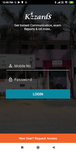 Android application Kizzards group of schools screenshort