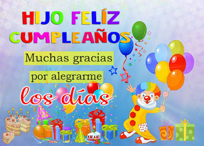 Screenshot 5 Feliz Cumpleaños Hijo - Dedica android