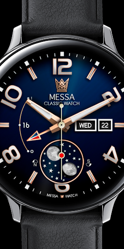 Android application Messa Watch Face TE44 Classic screenshort