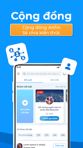 Anfin - Đầu tư chứng khoán Screen 3