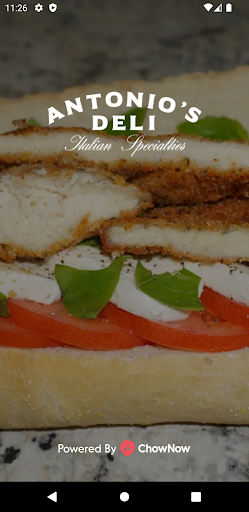 Android application Antonio's Deli screenshort