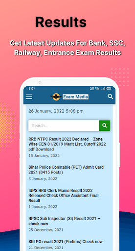 Exam Media - Latest Govt. Jobs Screen 3
