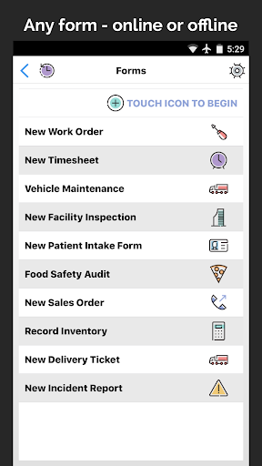 App screenshot