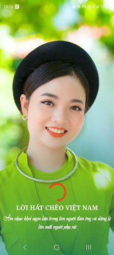 Android application Lời Bài Hát Chèo Việt Nam screenshort