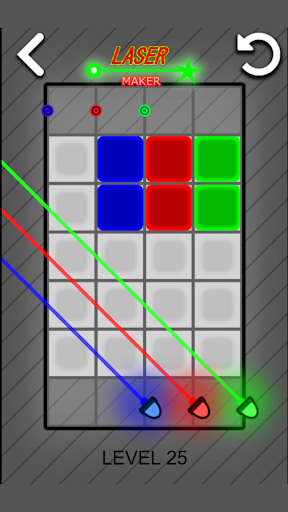 Android application Laser Maker[LOGIC PUZZLE] screenshort