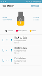 screenshot of USB Backup