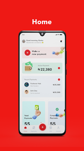 Android application NHPay screenshort