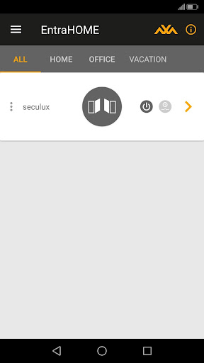 EntraHOME Screen 2