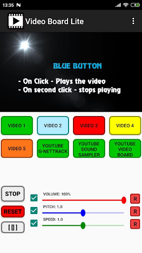 Screenshot of Video Board Lite
