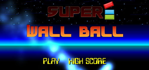 Android application SuperWallBall screenshort