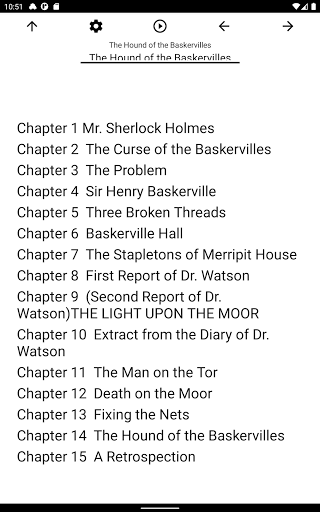 Book, The Hound of the Baskerv Screen 3