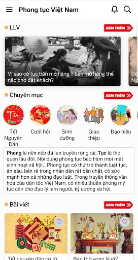 Phong Tục Việt Nam (Offline) Screen 3