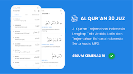 screenshot of AlQuran 30 Juz Tanpa Internet