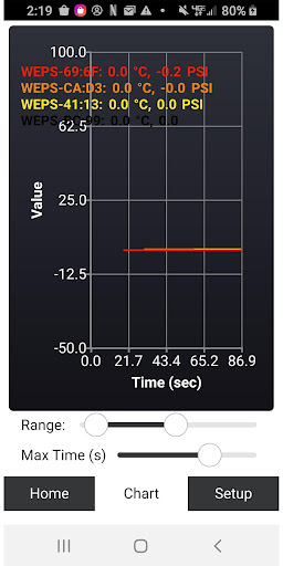WEXS-10 Sensors Screen 3