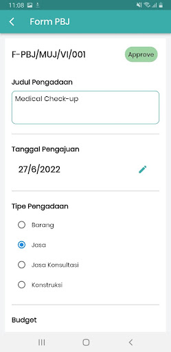 MUJ Apps Screen 2