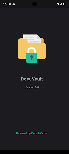 Android application Docuvault screenshort