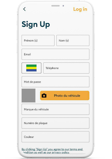 Pickup Africa - Chauffeurs Screen 3
