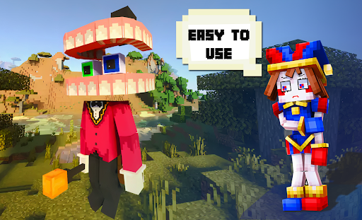 Pomni digital Circus Minecraft