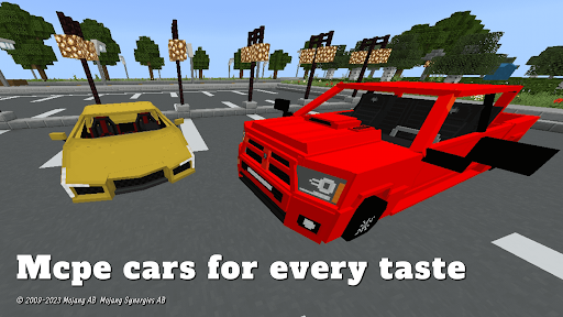 Android application car mod for minecraft screenshort