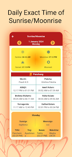 Hindu Calendar Panchang 2024