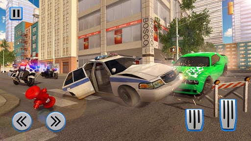 Police Moto Bike Chase Crime Shooting Games screenshots 5