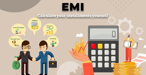 Android application EMI Calculator - Bank, Finance screenshort