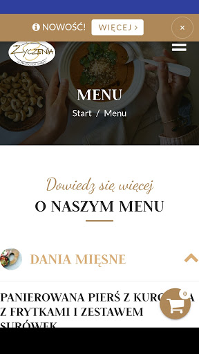 Android application Restauracja 3 Życzenia screenshort