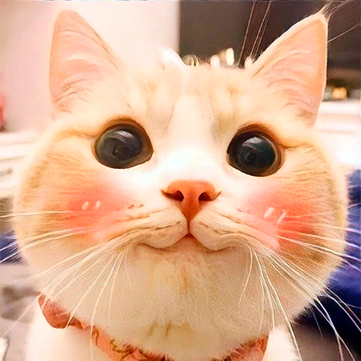 Cute Cat Stickers for WhatsApp logo