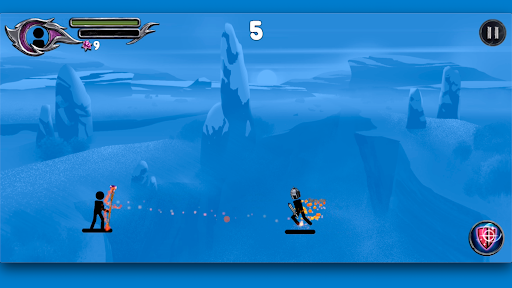 Android application The Wizard: Stickman War screenshort