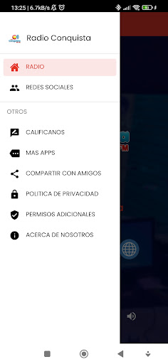 Radio Conquista 90.7 FM Screen 3
