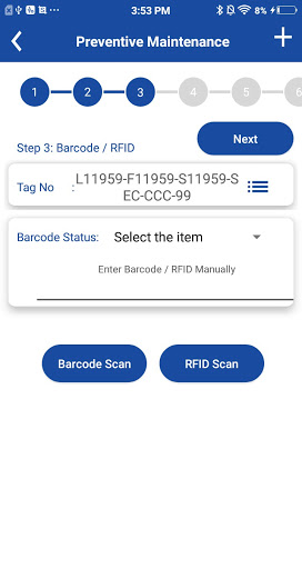 Albenaa Technician Screen 2