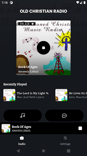 Android application OLD CHRISTIAN RADIO screenshort