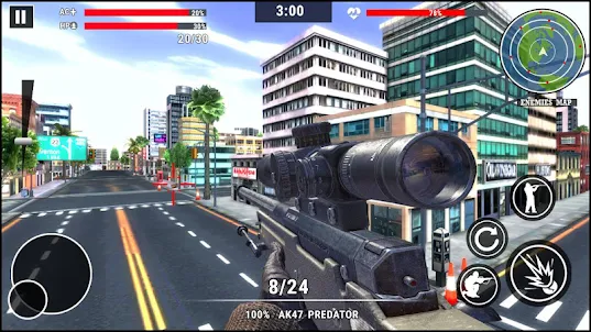 Sniper Agent: 生死狙击 小遊戲 現代的 動作