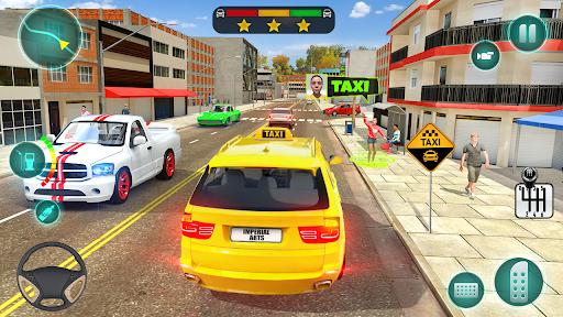 City Taxi Driving: Taxi Games screenshots 1