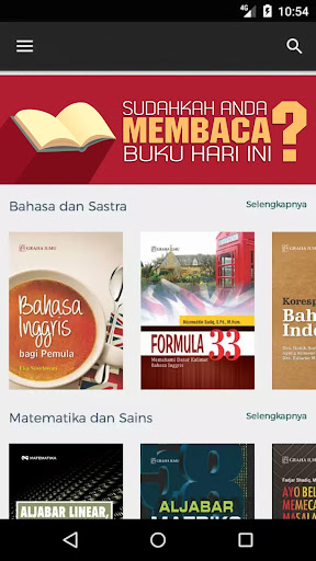 Android application SMP N 5 Satu Atap Kalibening screenshort