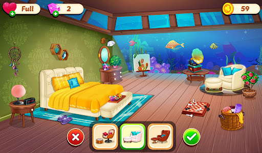 Android application Tile Fever: Match & Design screenshort