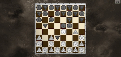 Pyramid Checkers Screen 2