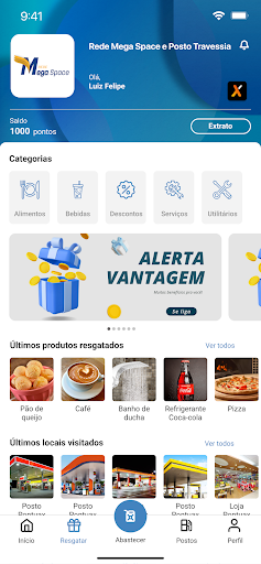 Rede Mega Space e Travessia Screen 2