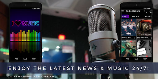 Android application Radio 1010 AM NY News Live screenshort