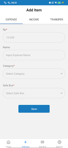 SIMEXTRACK Screen 3