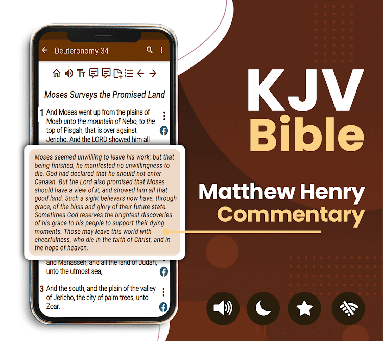 KJV Commentary Bible offline - KJV commentary Bible free study verses 26.0 - (Android)
