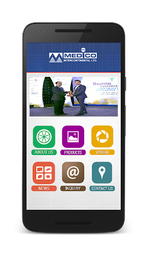 Android application Medico Intercontinental screenshort