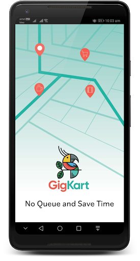 Android application GigKart-Appointment & Schedule screenshort