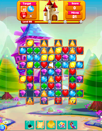 Android application Mermaid Treasure Hunt Match3 screenshort