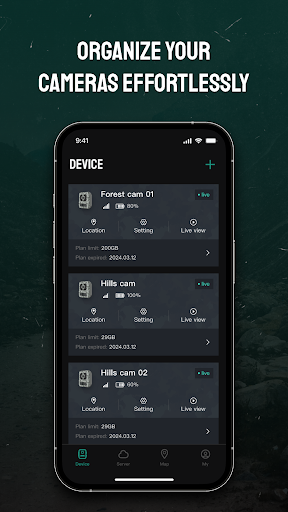 Screenshot of Camovue