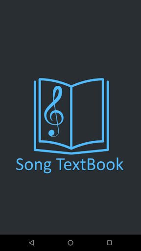 Android application Song TextBook screenshort
