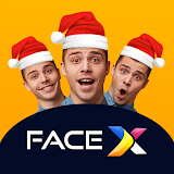 FaceX : Make your selfies talk, Face AI icon