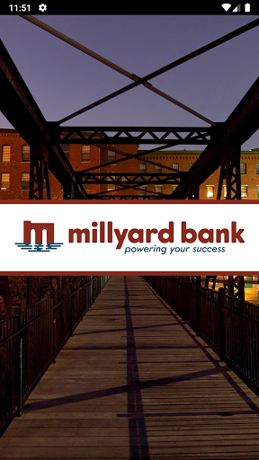 Android application Millyard Bank Mobile Banking screenshort