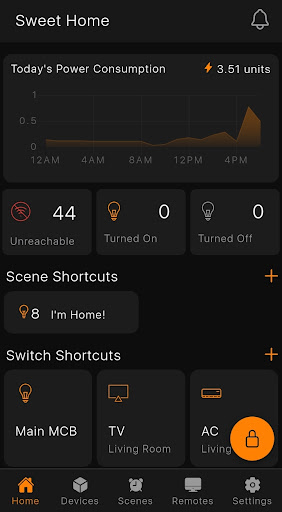 Magical Budds Home Automation Screen 3